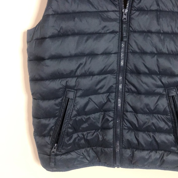ABERCROMBIE Blue Puffer Vest - Picture 5 of 8